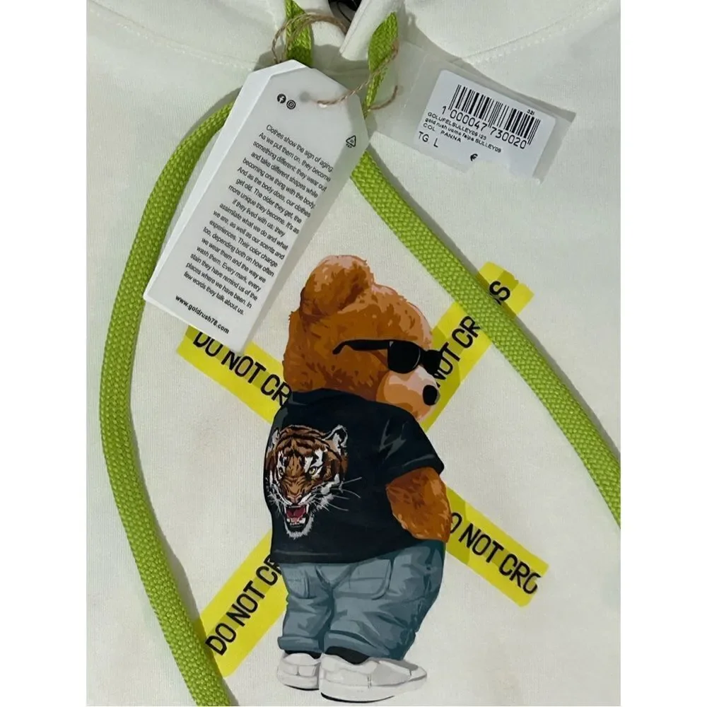 Gold Rush 78 Men’s Cream Sulley 09 Hoodie Sweatshirt Sz L NWT